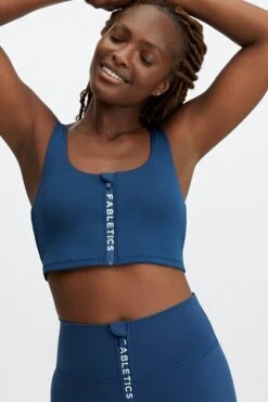 Catherine Low Impact Sports Bra With Zipper