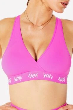 Major Label Cross-Front Bralette