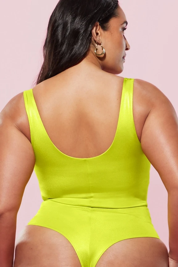 Headliner Shaping Open Bust Thong Bodysuit - Image 3