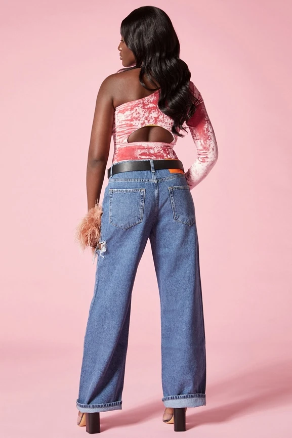 Plusshy Asymmetrical Bodysuit - Image 6