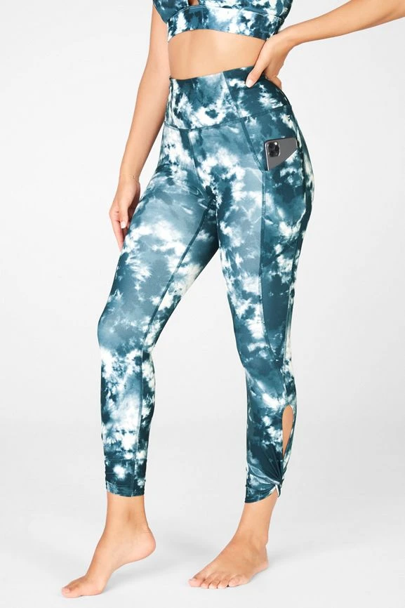 Oasis PureLuxe High-Waisted Twist 7/8 Leggings - Image 4