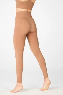 High-Waisted Seamless Corsetry Leggings