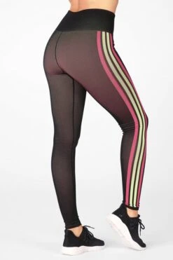 High-Waisted Seamless Stripe Legging