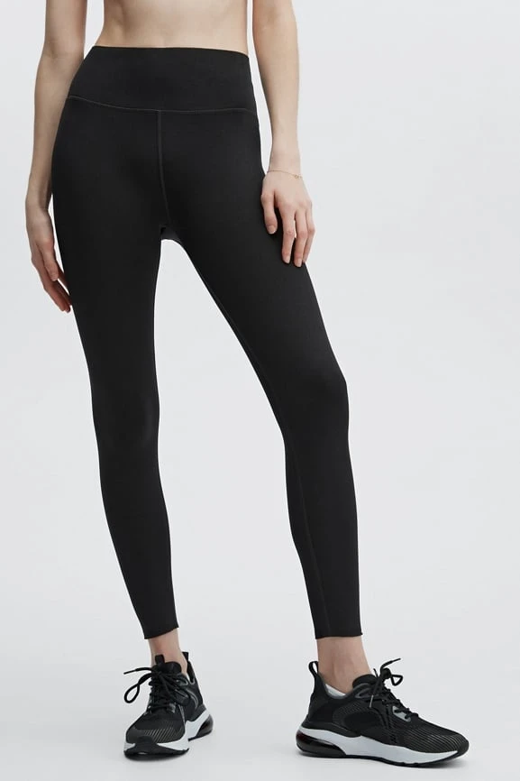 SculptKnit® High-Waisted 7/8 Leggings - Image 3
