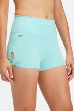 Oasis PureLuxe High-Waisted Twist 3'' Shorts