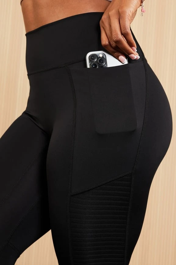 Motion365+ High-Waisted Moto Leggings - Image 5