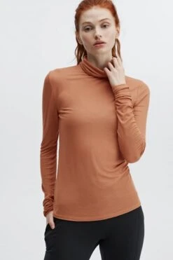 Jess L/S Turtleneck Top