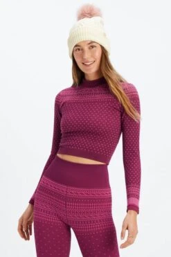 Holly Seamless Long-Sleeve Top