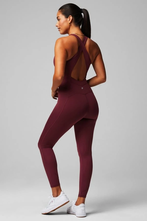 Twist Front Oasis 7/8 Onesie - Image 2