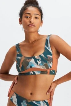 Scoop Back Swim Bra