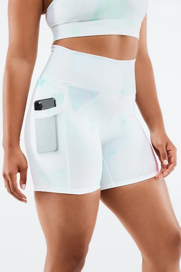 On-The-Go PowerHold® High-Waisted 6'' Shorts - Image 2