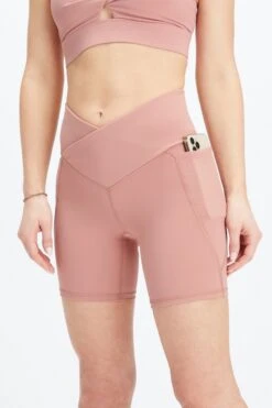 Oasis PureLuxe HW Crossover 6'' Shorts