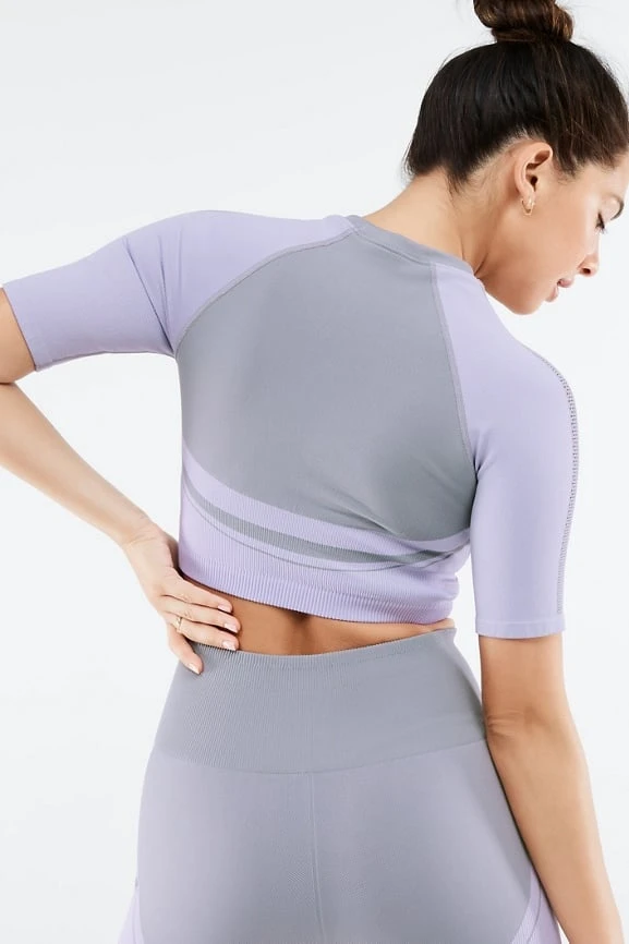 Sofia Seamless Crop Top - Image 3