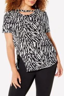 Major Label Cut-Out Tee