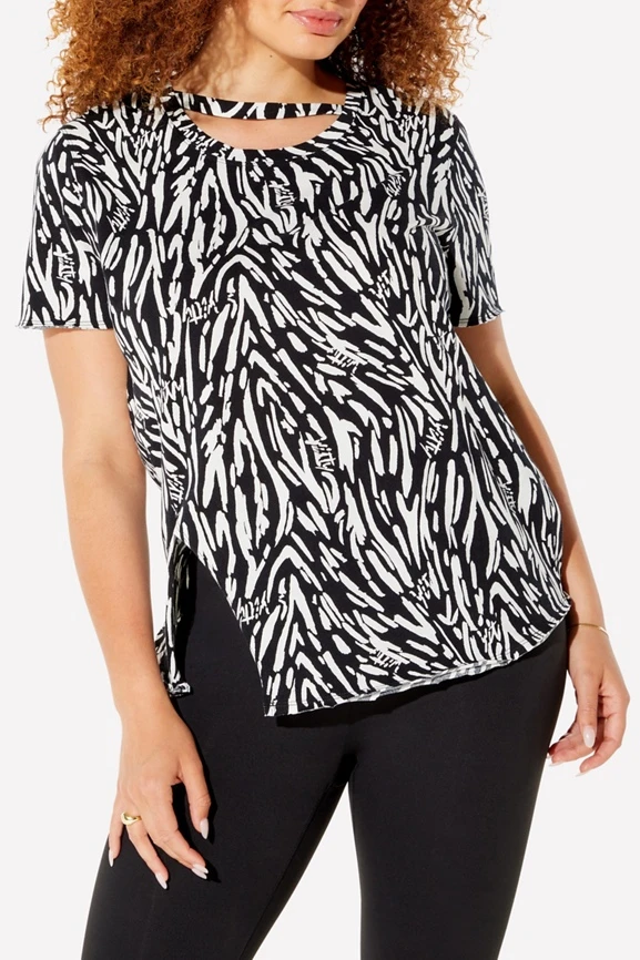 Major Label Cut-Out Tee