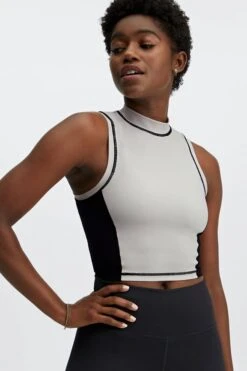 Giana Mock Neck Tank
