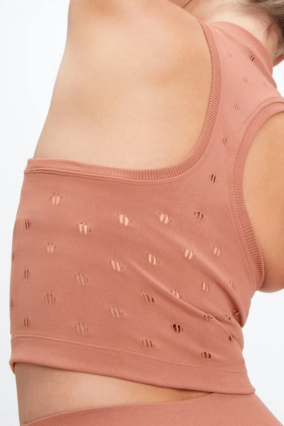 Frances SculptKnit® Mock Neck Tank Top - Image 3